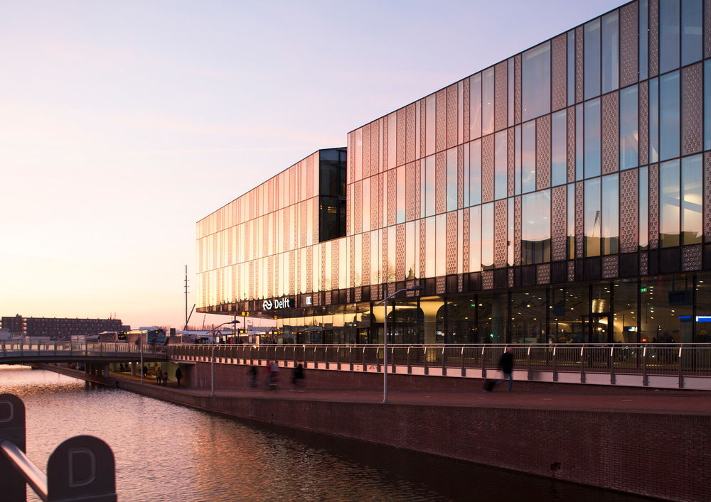 Mecanoo 打造 Delft 市政厅与火车站设计亮点解读