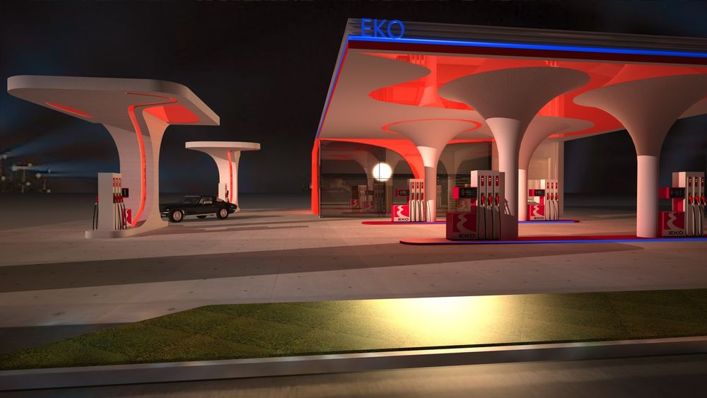 2015 年 EKO 新型加油站