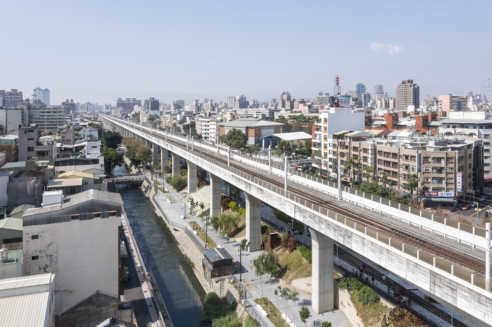 台中绿色走廊 | 铁路旧址上的可持续公园设计
