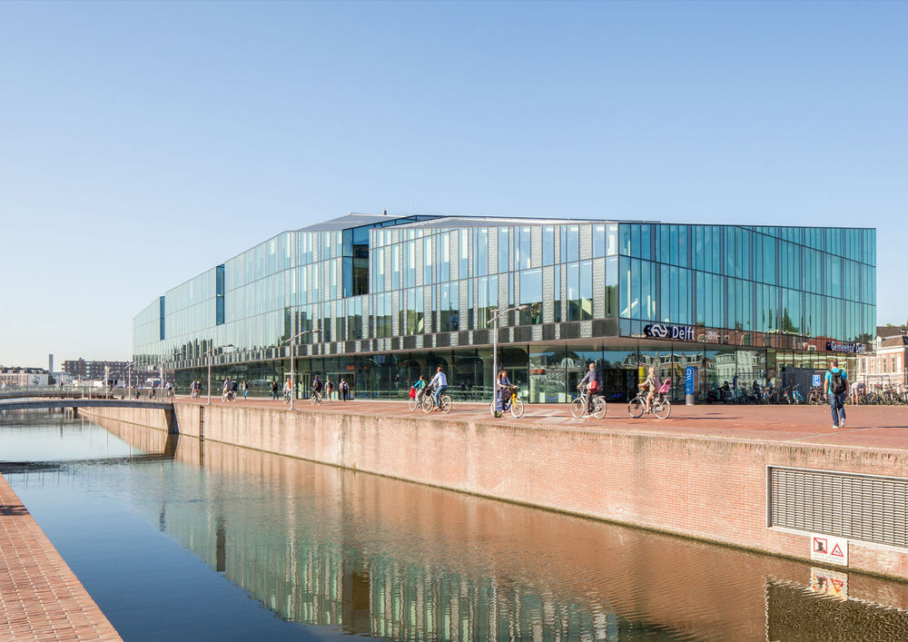 Mecanoo 打造 Delft 市政厅与火车站设计亮点解读