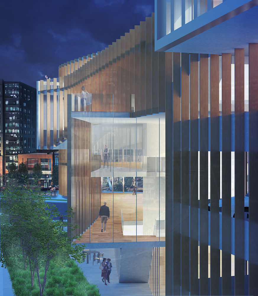Mixed-Use Creative Office Building