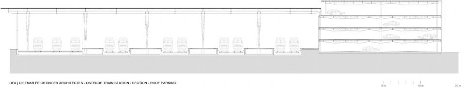 奥斯坦德车站，比利时 / Dietmar Feichtinger Architectes