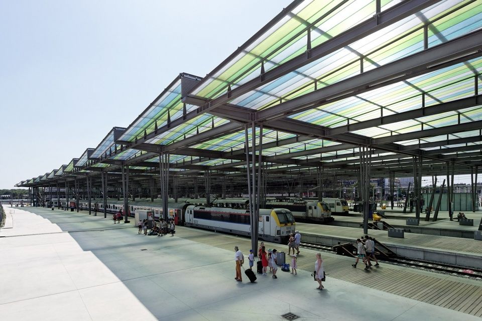 奥斯坦德车站，比利时 / Dietmar Feichtinger Architectes