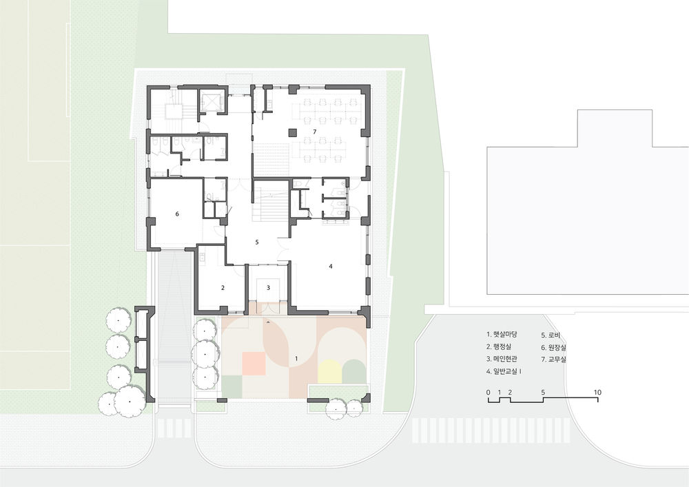 Songpa Wirye Kindergarten | 安全、有趣、具有社区特色的幼儿园设计
