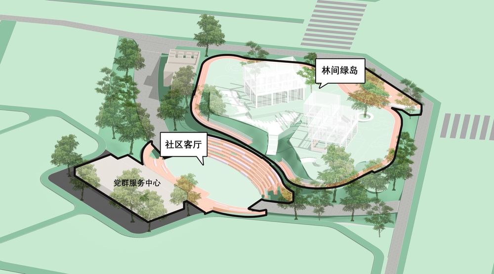 成都武侯区高碑社区邻里中心社区更新 / LEL DESIGN STUDIO