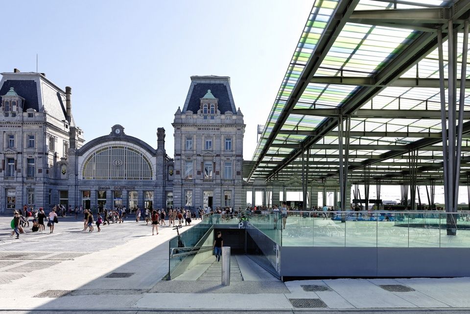 奥斯坦德车站，比利时 / Dietmar Feichtinger Architectes