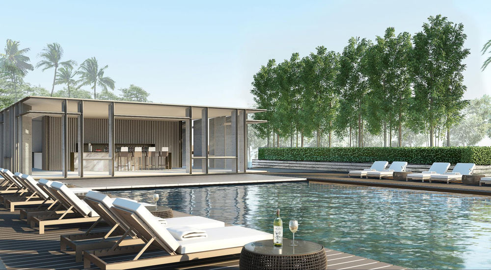 SCDA曾仕乾丨三亚艾迪逊A+B户型私人别墅样板间-SCDA设计丨建筑效果图+效果图+CAD施工图