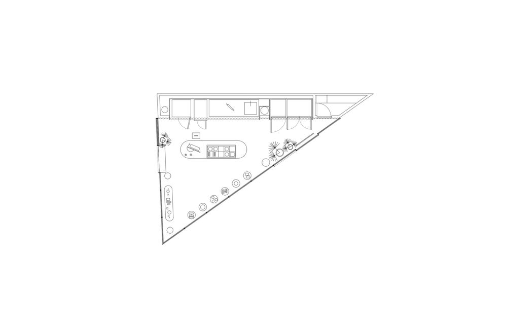 Naso 甜品店的创新设计 | 厨房、商店与展示柜的完美融合