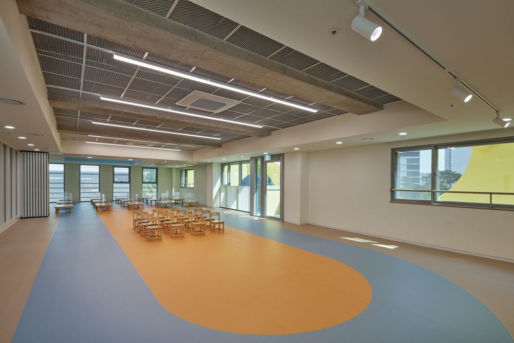 Songpa Wirye Kindergarten | 安全、有趣、具有社区特色的幼儿园设计