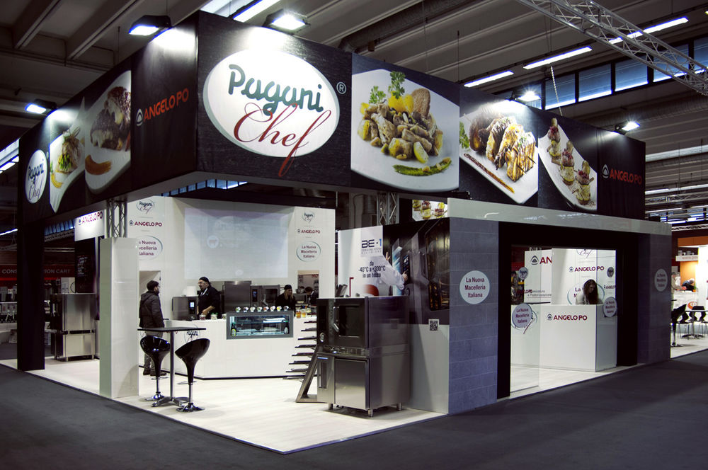 木质结构打造的 Pagani Chef 展示空间