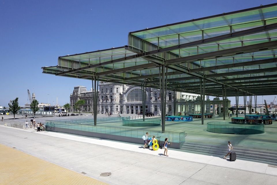 奥斯坦德车站，比利时 / Dietmar Feichtinger Architectes