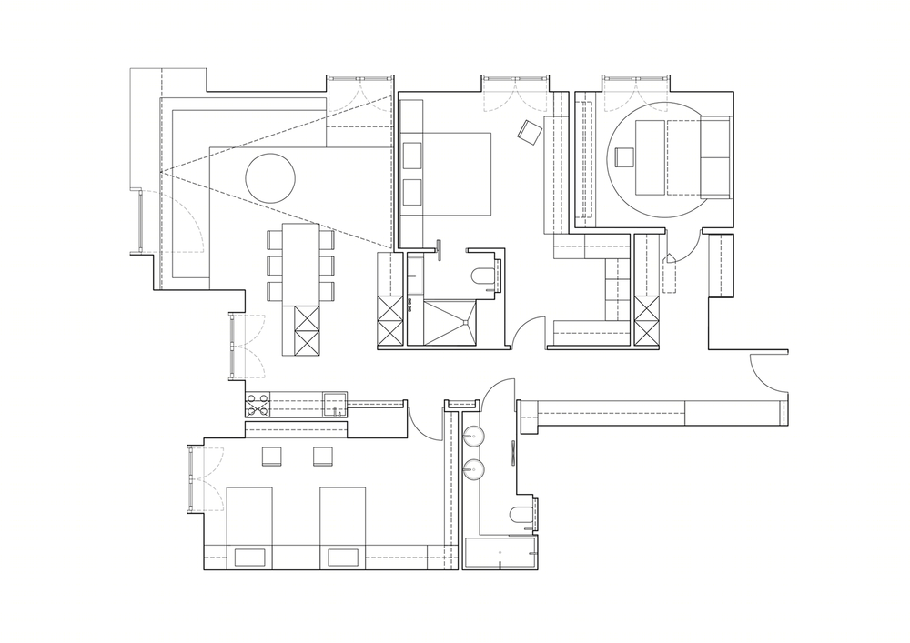 俄罗斯莫斯科 Vavilova Apartment 公寓设计