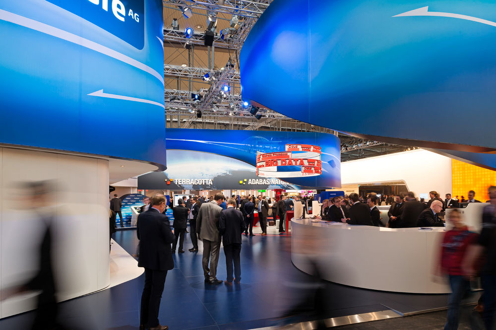 CeBIT 2013 展会上的"大数据"中心