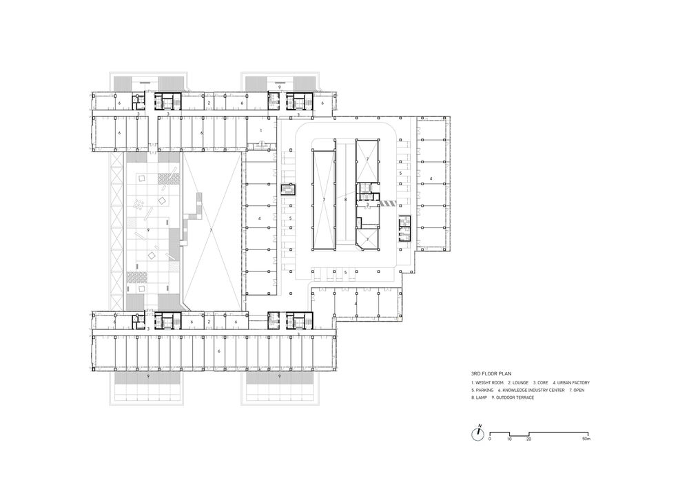 韩国 Yongin-si 吉洪商务园区，KARO 建筑事务所设计多功能办公建筑