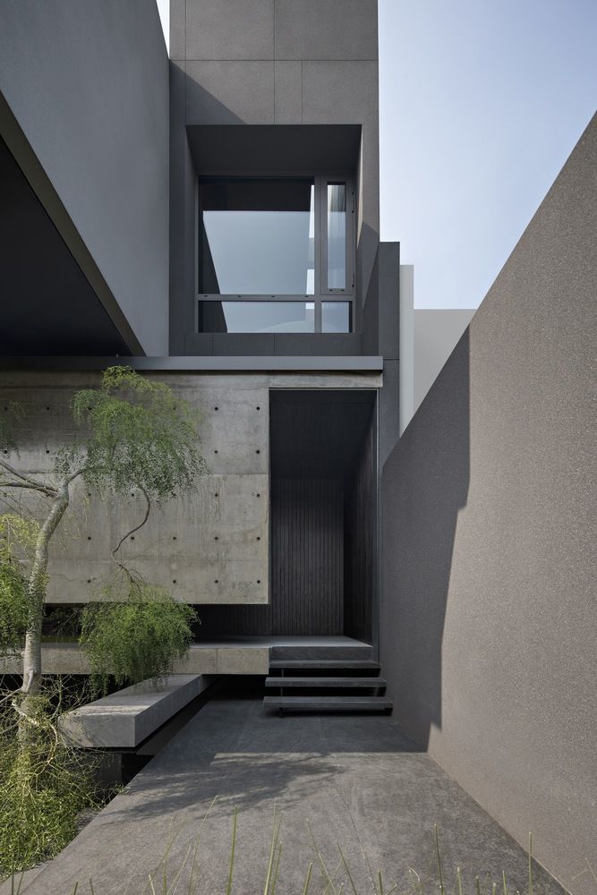 雅加达三层私密住宅，构建室内外一体空间