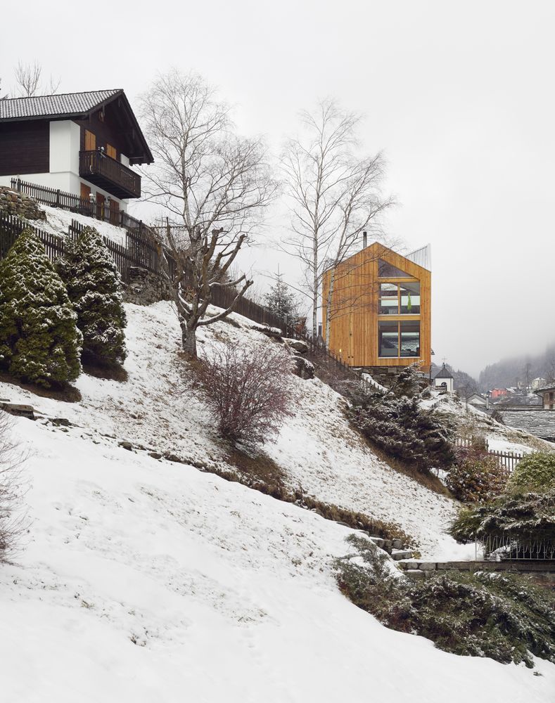 瑞士 Calanca 山谷的 SWISSHOUSE XXXV 别墅