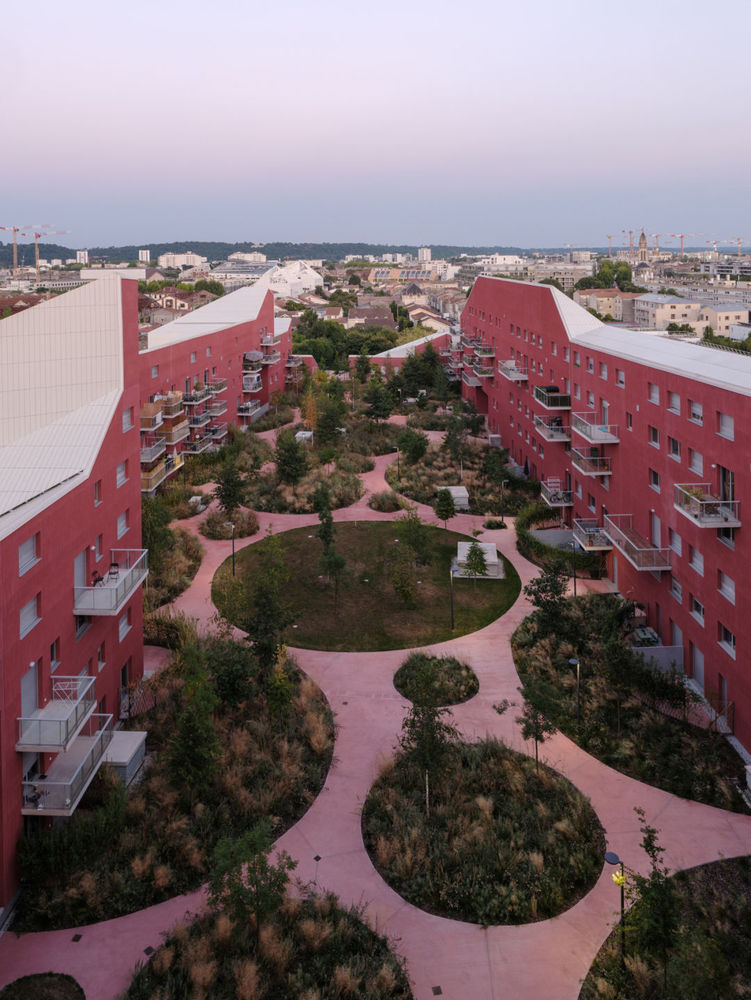 法国波尔多 Ilot Queyries 庭院住宅 | MVRDV 打造绿色宜居城市空间