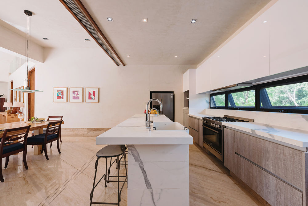 墨西哥 Yucatán 别墅 Kutz House——室内外和谐共生，打造实用低维护度假之家