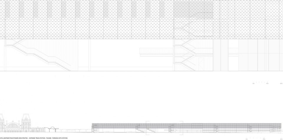 奥斯坦德车站，比利时 / Dietmar Feichtinger Architectes