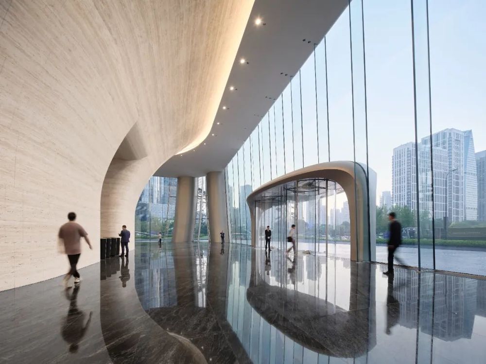 杭州望朝中心 | SOM打造流动型地标建筑