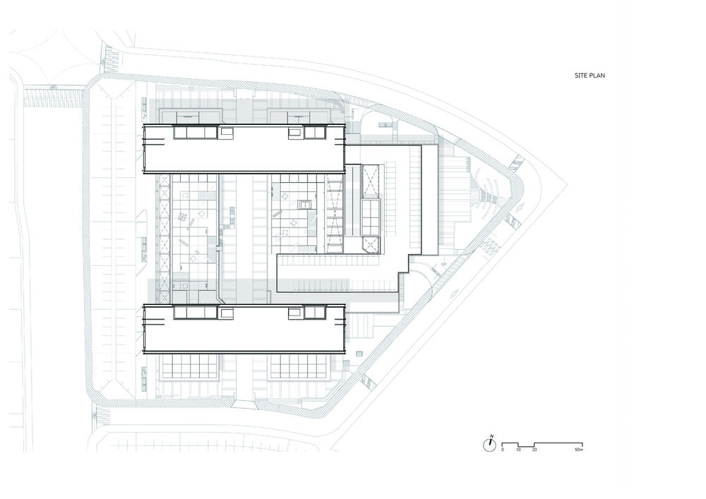 韩国 Yongin-si 吉洪商务园区，KARO 建筑事务所设计多功能办公建筑