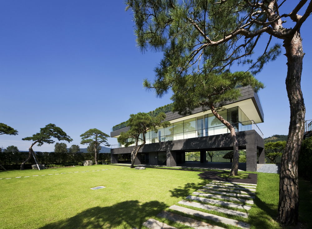韩国 Floating House 别墅设计——河景与空间的完美融合