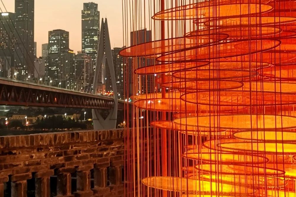 有样建筑  | 下浩里装置打造“落日景观”