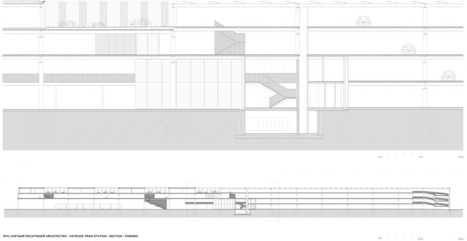 奥斯坦德车站，比利时 / Dietmar Feichtinger Architectes
