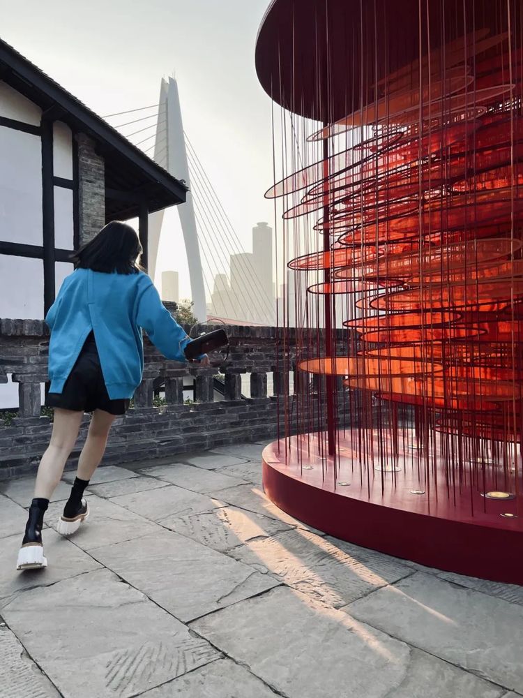 有样建筑  | 下浩里装置打造“落日景观”