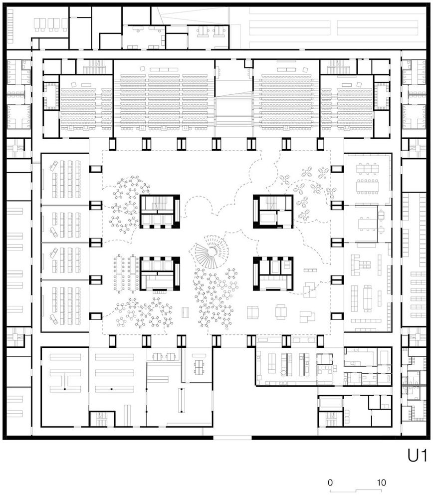 巴塞尔大学生物中心 | 尖端科研与现代建筑的完美融合