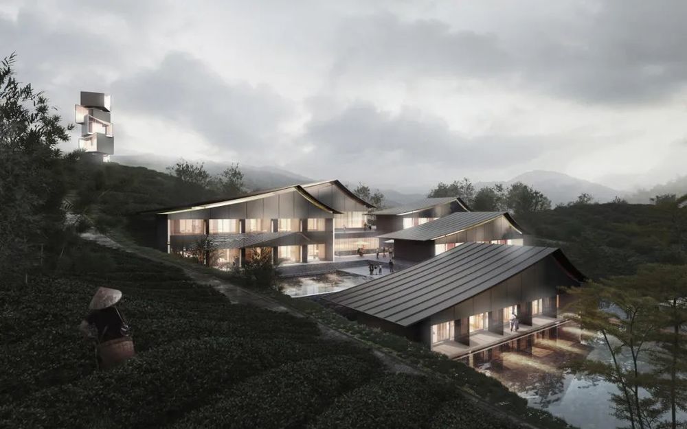 新赣派度假胜地——龙门岛规划建筑设计