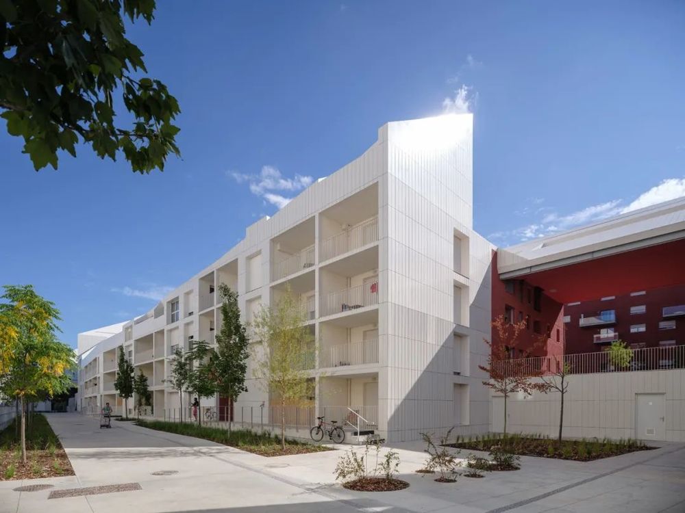 法国波尔多 Ilot Queyries 庭院住宅 | MVRDV 打造绿色宜居城市空间