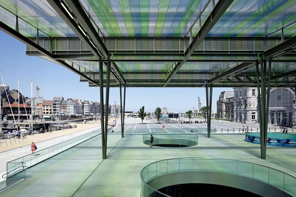 奥斯坦德车站，比利时 / Dietmar Feichtinger Architectes
