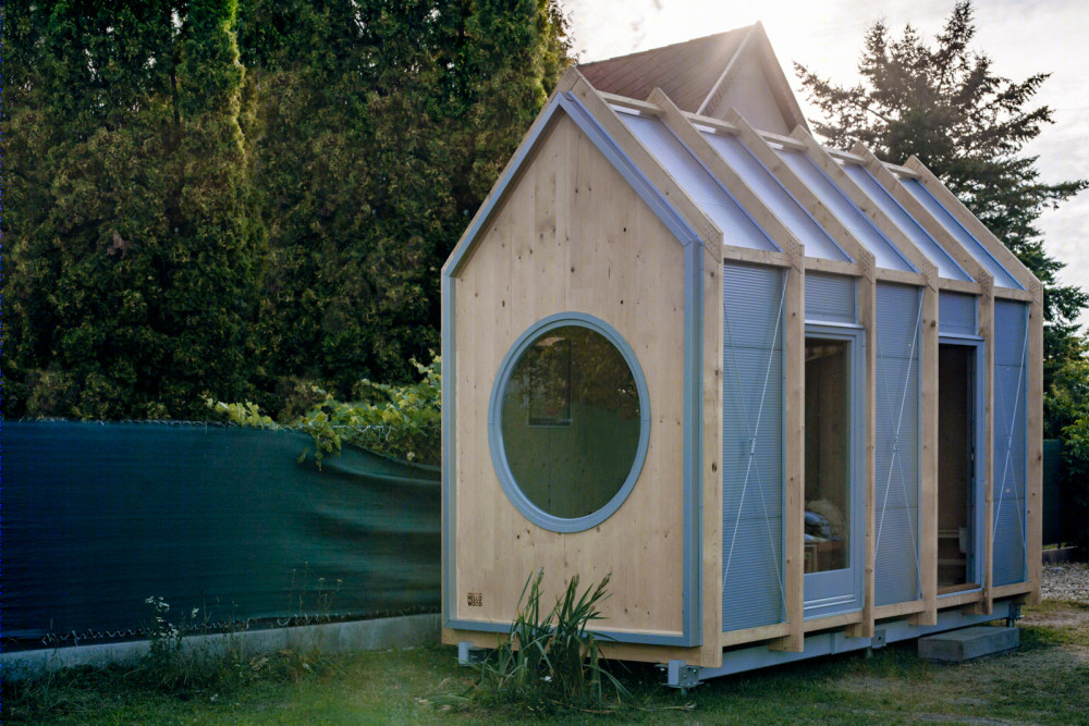 匈牙利简约环保小屋 Kabinka