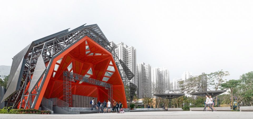 香港谭公庙街道文化广场 | 传统与现代的融合