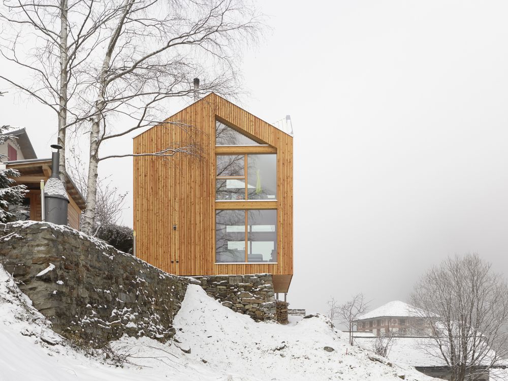 瑞士 Calanca 山谷的 SWISSHOUSE XXXV 别墅