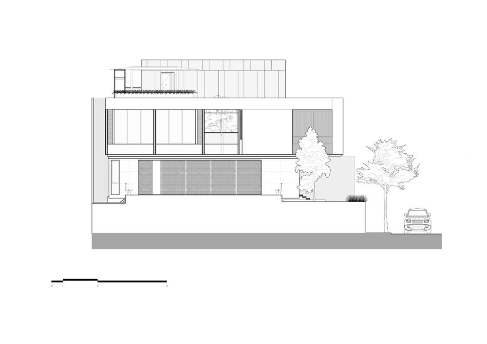 雅加达三层私密住宅，构建室内外一体空间
