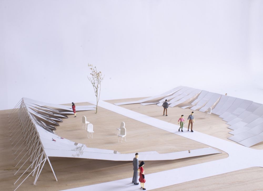《反转围墙》装置，美国 / Alsar Atelier + Oscar Zamora + Karim Saleh Studio (KSS) + Pietro Mendonca