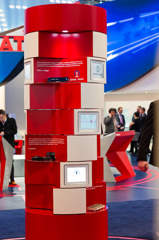 CeBIT 2013 展会上的"大数据"中心