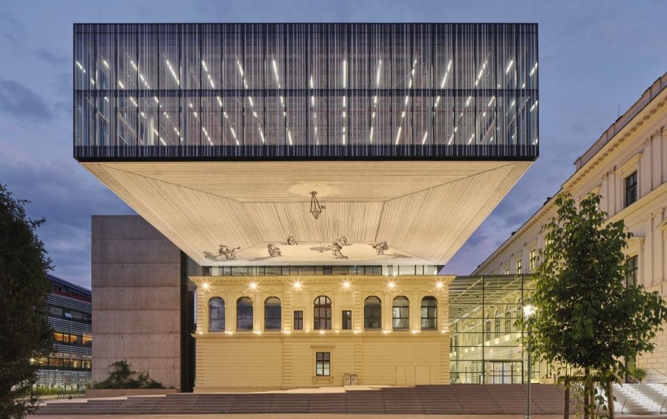 悬浮之阅 | 奥地利格拉茨大学图书馆扩建改造