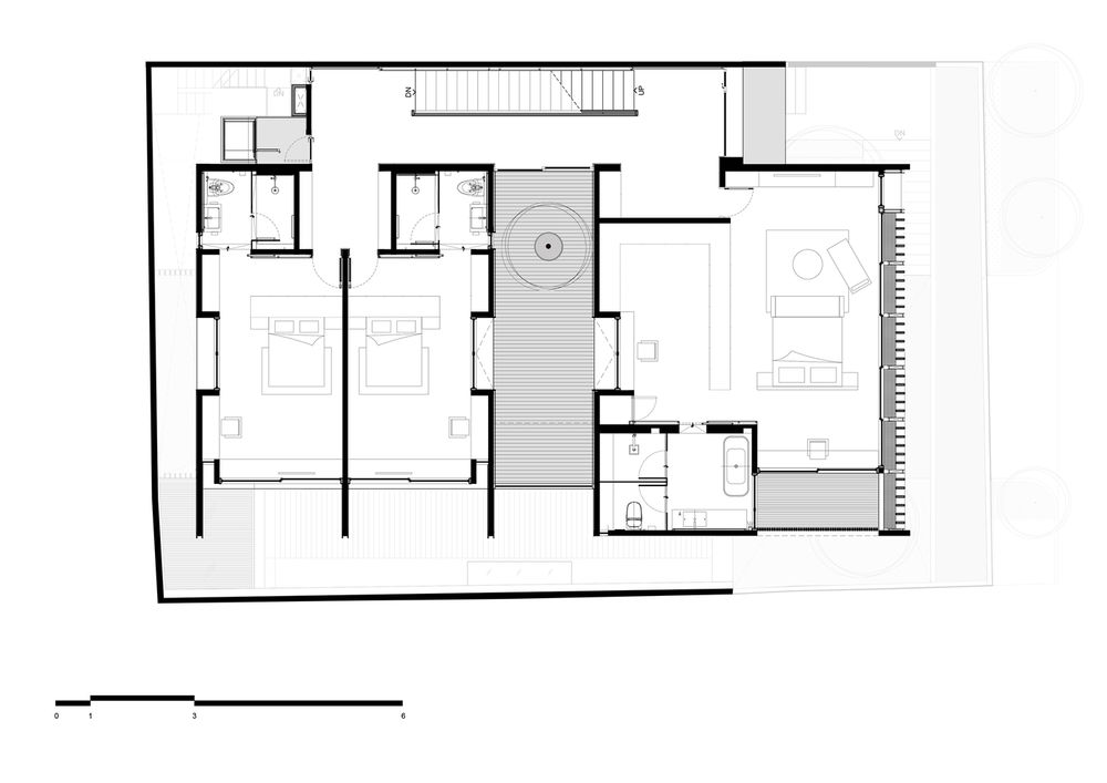 雅加达三层私密住宅，构建室内外一体空间