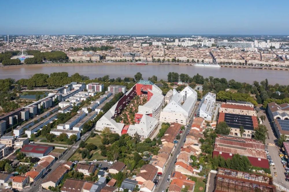 法国波尔多 Ilot Queyries 庭院住宅 | MVRDV 打造绿色宜居城市空间