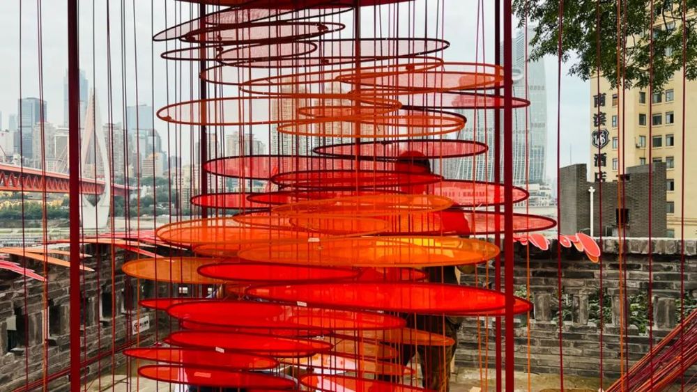 有样建筑  | 下浩里装置打造“落日景观”