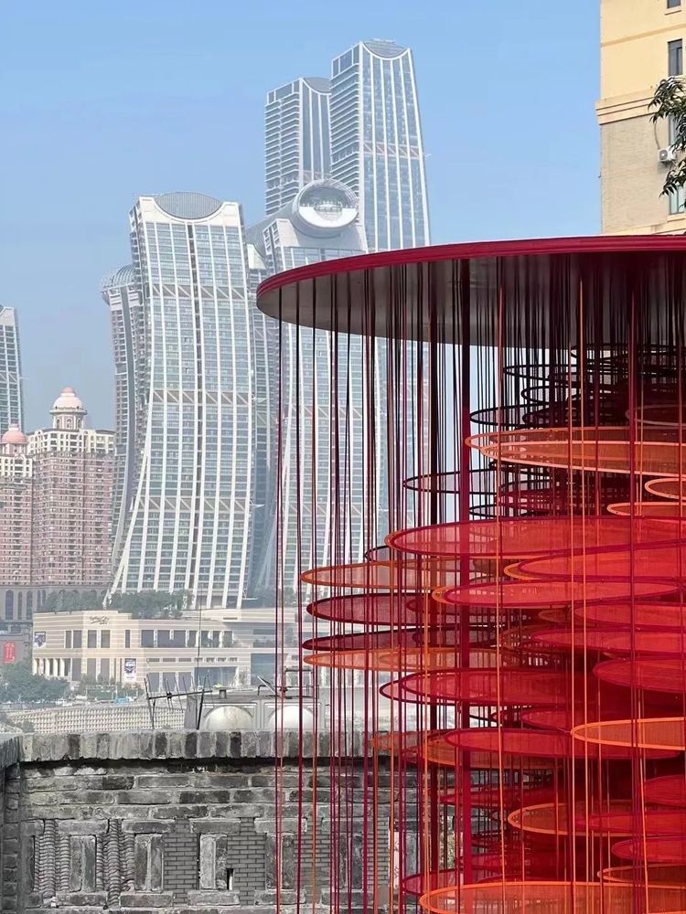 有样建筑  | 下浩里装置打造“落日景观”