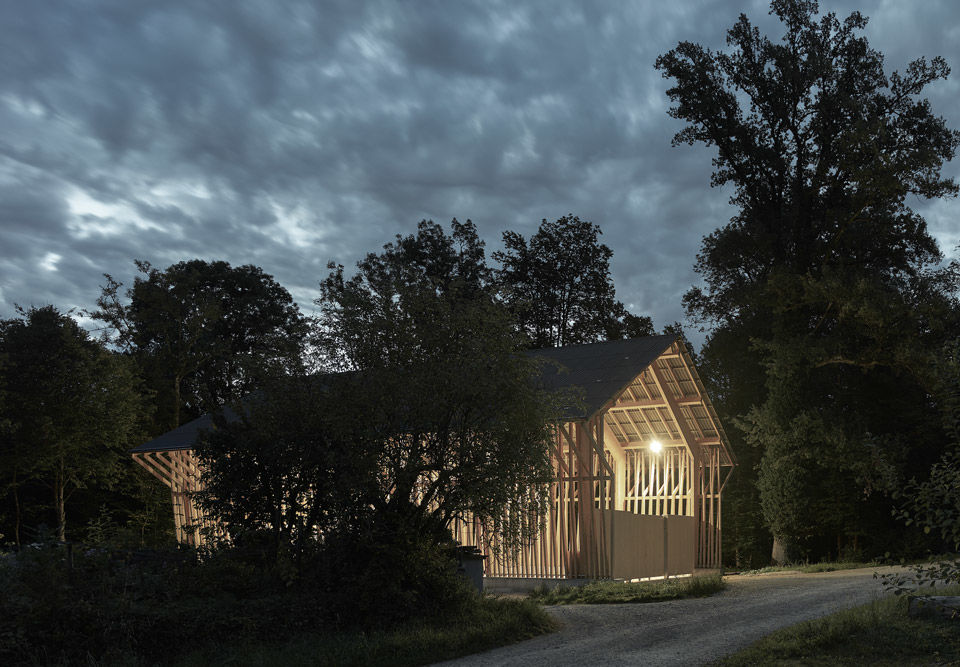林地木料棚 瑞士 Clou Architekten 设计