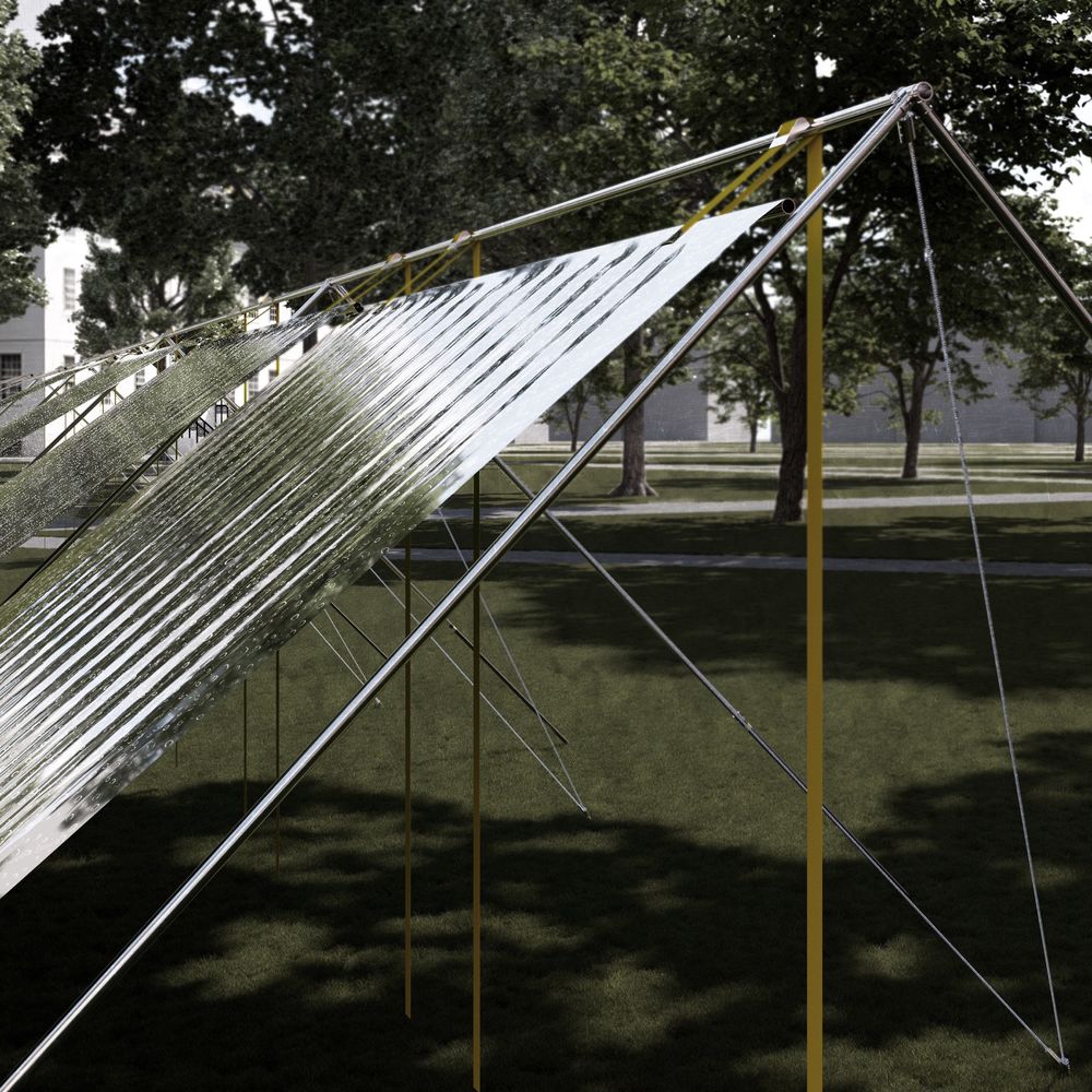 《反转围墙》装置，美国 / Alsar Atelier + Oscar Zamora + Karim Saleh Studio (KSS) + Pietro Mendonca