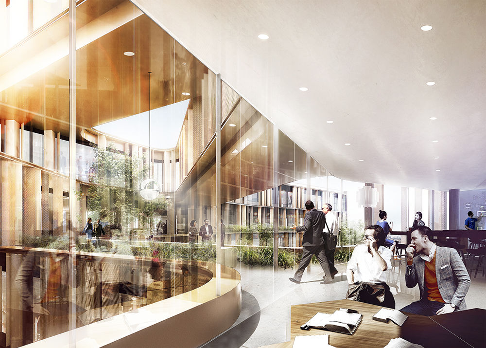 哥本哈根 Nexus Cph 办公大楼——绿色街道上的活力纽带