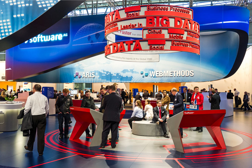 CeBIT 2013 展会上的"大数据"中心