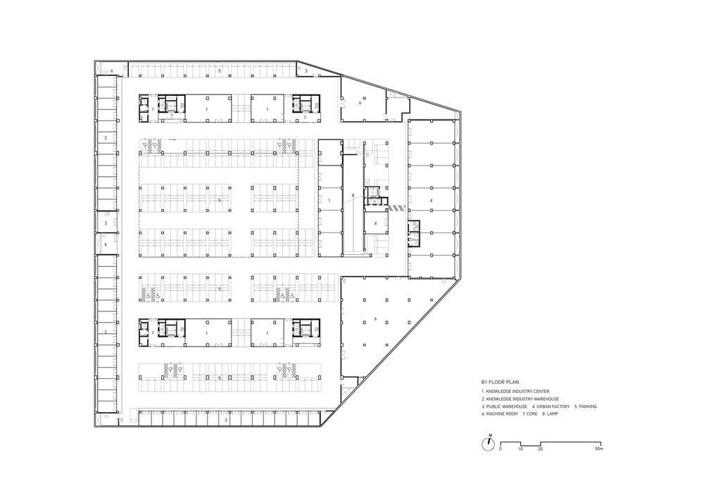 韩国 Yongin-si 吉洪商务园区，KARO 建筑事务所设计多功能办公建筑
