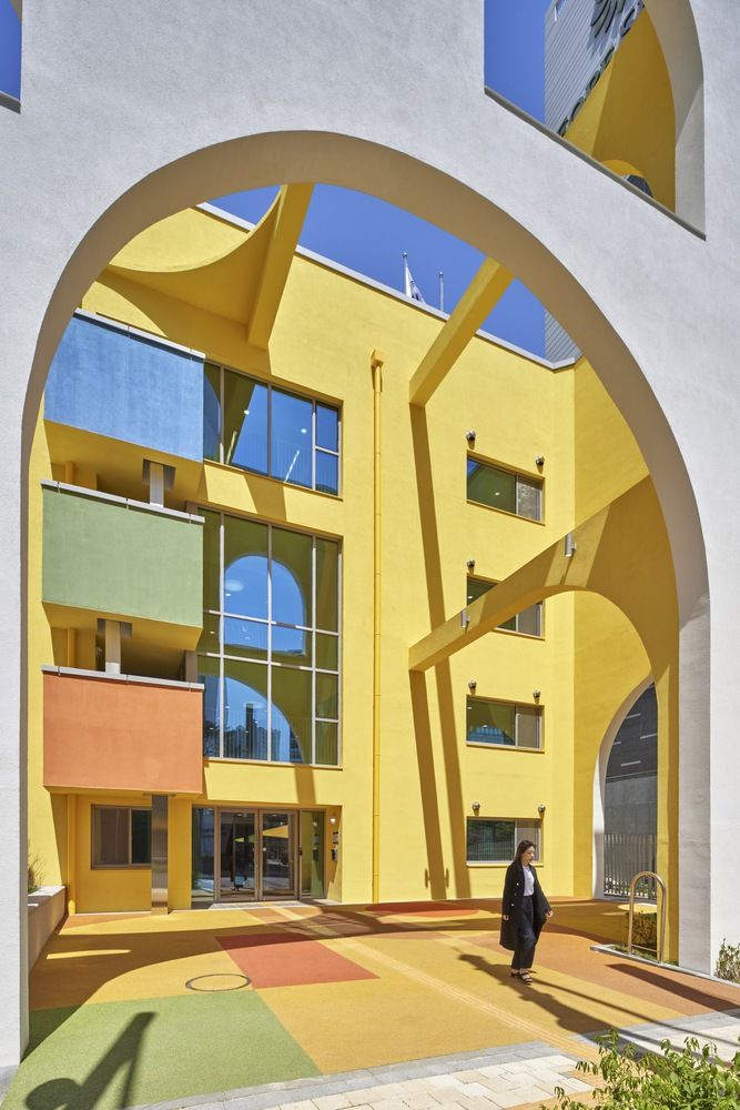 Songpa Wirye Kindergarten | 安全、有趣、具有社区特色的幼儿园设计
